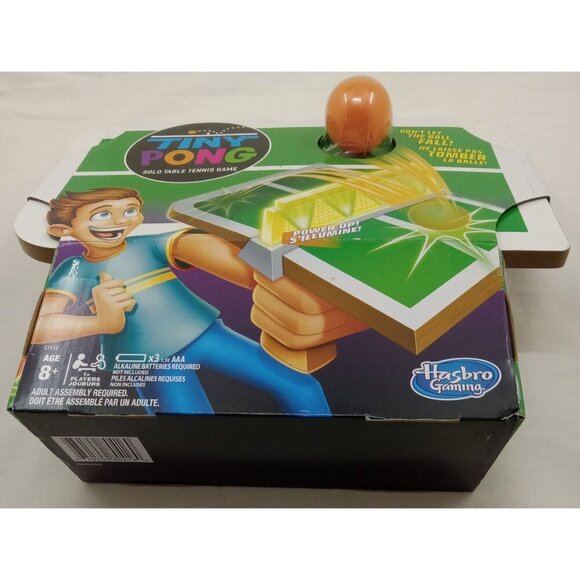 Tiny Pong Hasbro Miniature Ping Pong – Electronic Table Tennis Game Toy - Picture 11 of 12